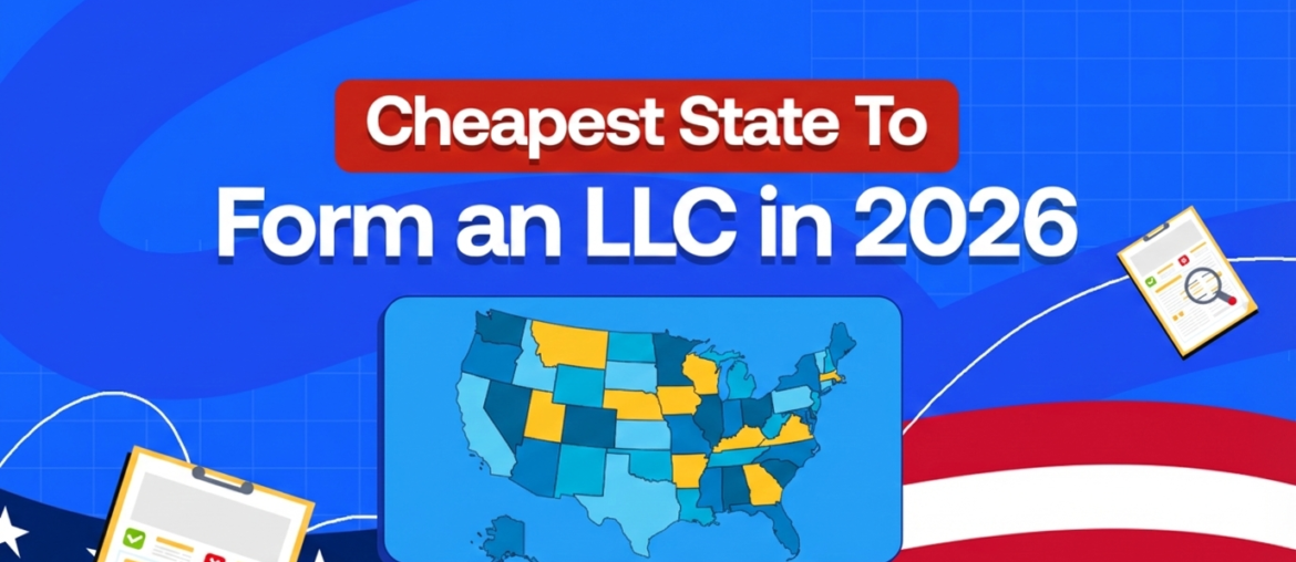 cheapest state to form or open a LLC in USA
