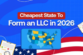 cheapest state to form or open a LLC in USA