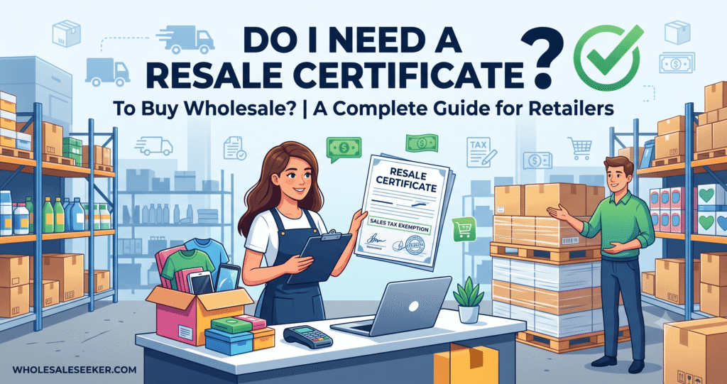 Do I Need a Resale Certificate to Buy Wholesale? (2026) Do I Need a Resale Certificate to Buy Wholesale