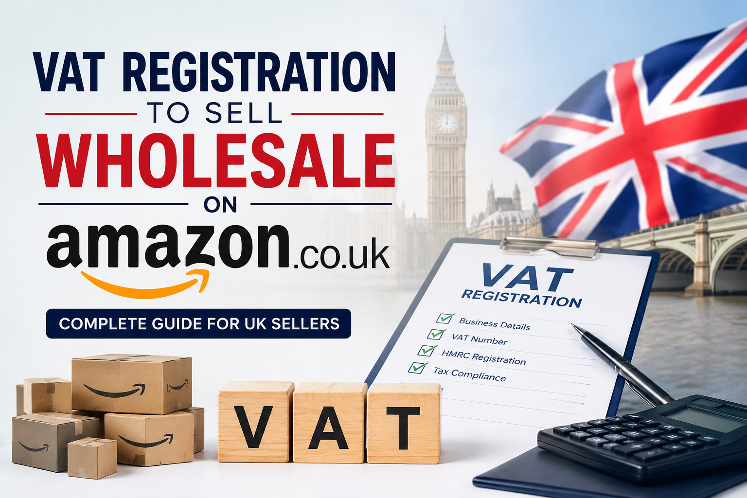VAT to Sell Wholesale on Amazon UK? Do I need VAT registration to sell wholesale on Amazon UK