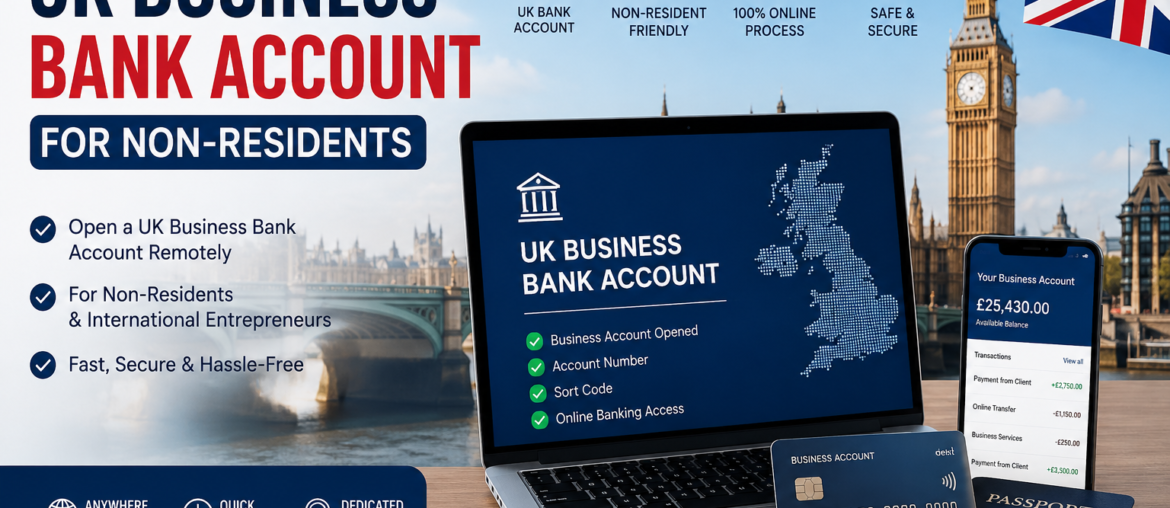 UK Business Bank Account for Non-Residents