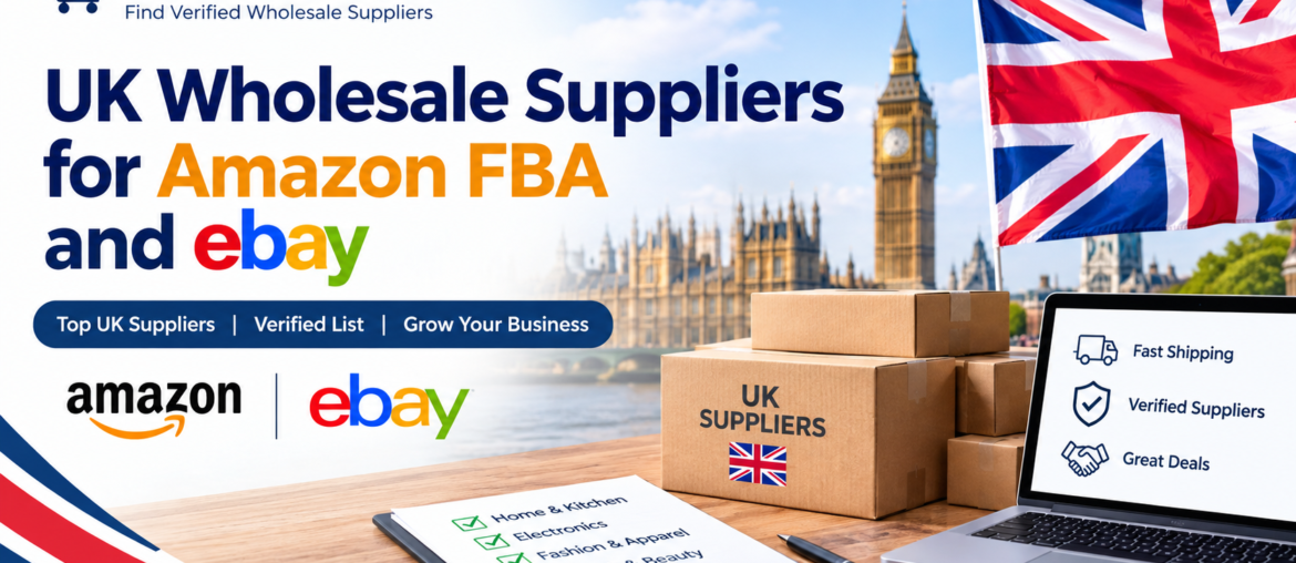 UK Wholesale Suppliers for Amazon FBA and eBay