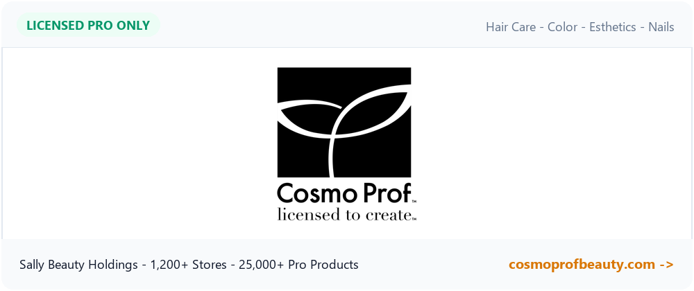 CosmoProf Professional Beauty Distributor Official Logo