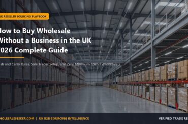 How to Buy Wholesale Without a Business in the UK Reseller Guide