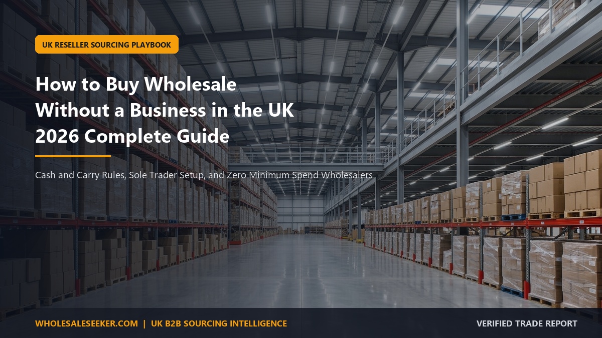 How to Buy Wholesale Without a Business in the UK 2026 Reseller Guide