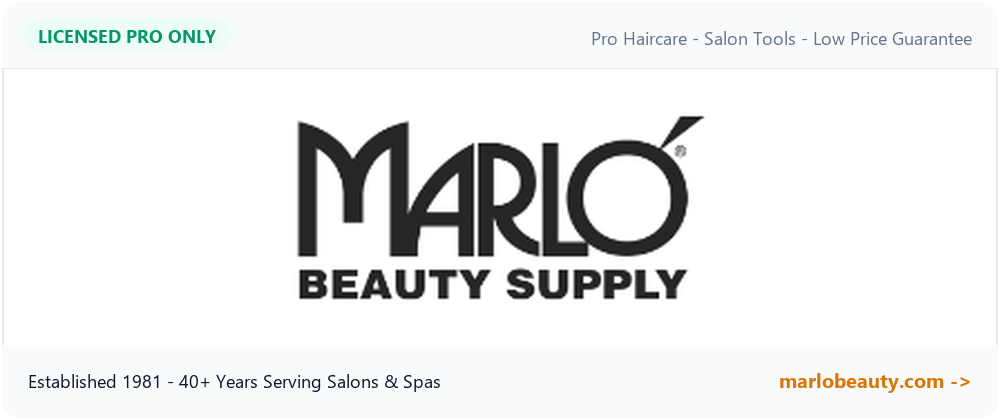 Marlo Beauty Supply Wholesale Salon Distributor Official Logo