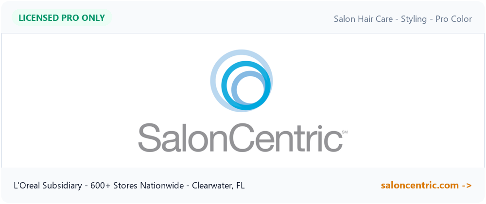 SalonCentric Wholesale Salon and Beauty Distributor Official Logo