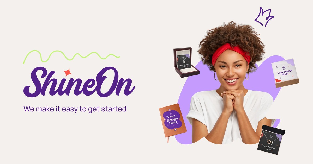 ShineOn custom message card and engraved jewelry fulfillment in Florida and New Jersey