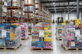 Where to buy toy pallets and liquidation toys warehouse pallets