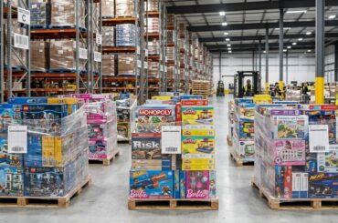 Where to buy toy pallets and liquidation toys warehouse pallets