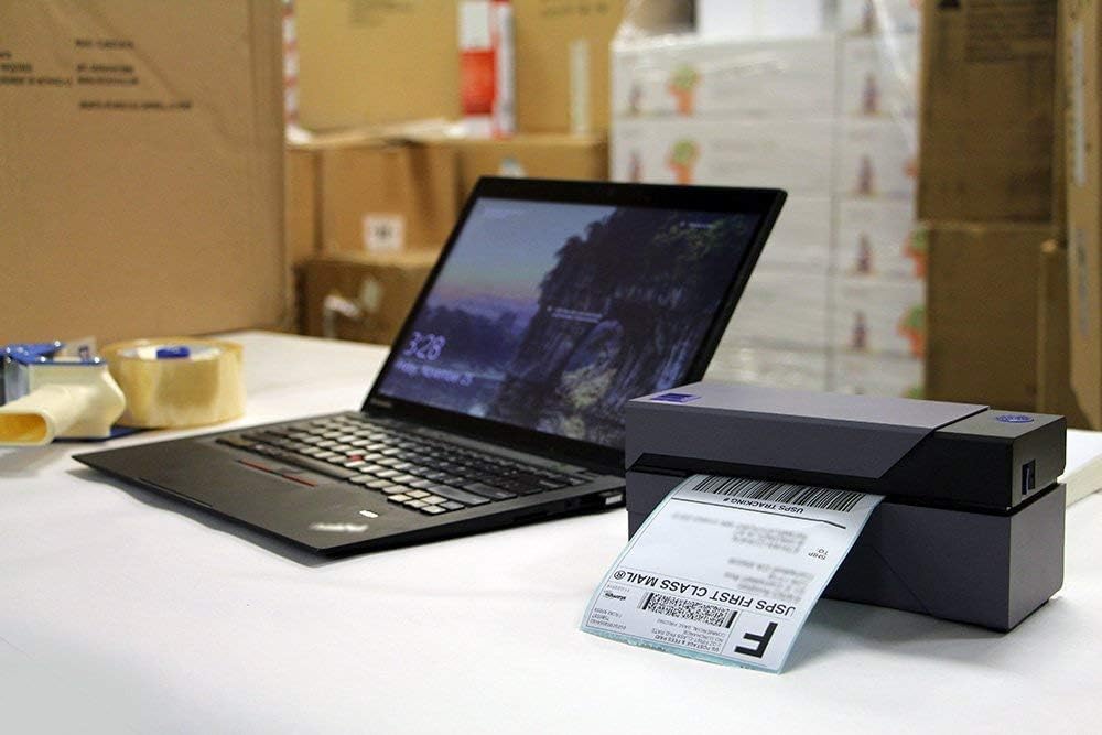 Rollo USB shipping label printer supports Windows and Mac