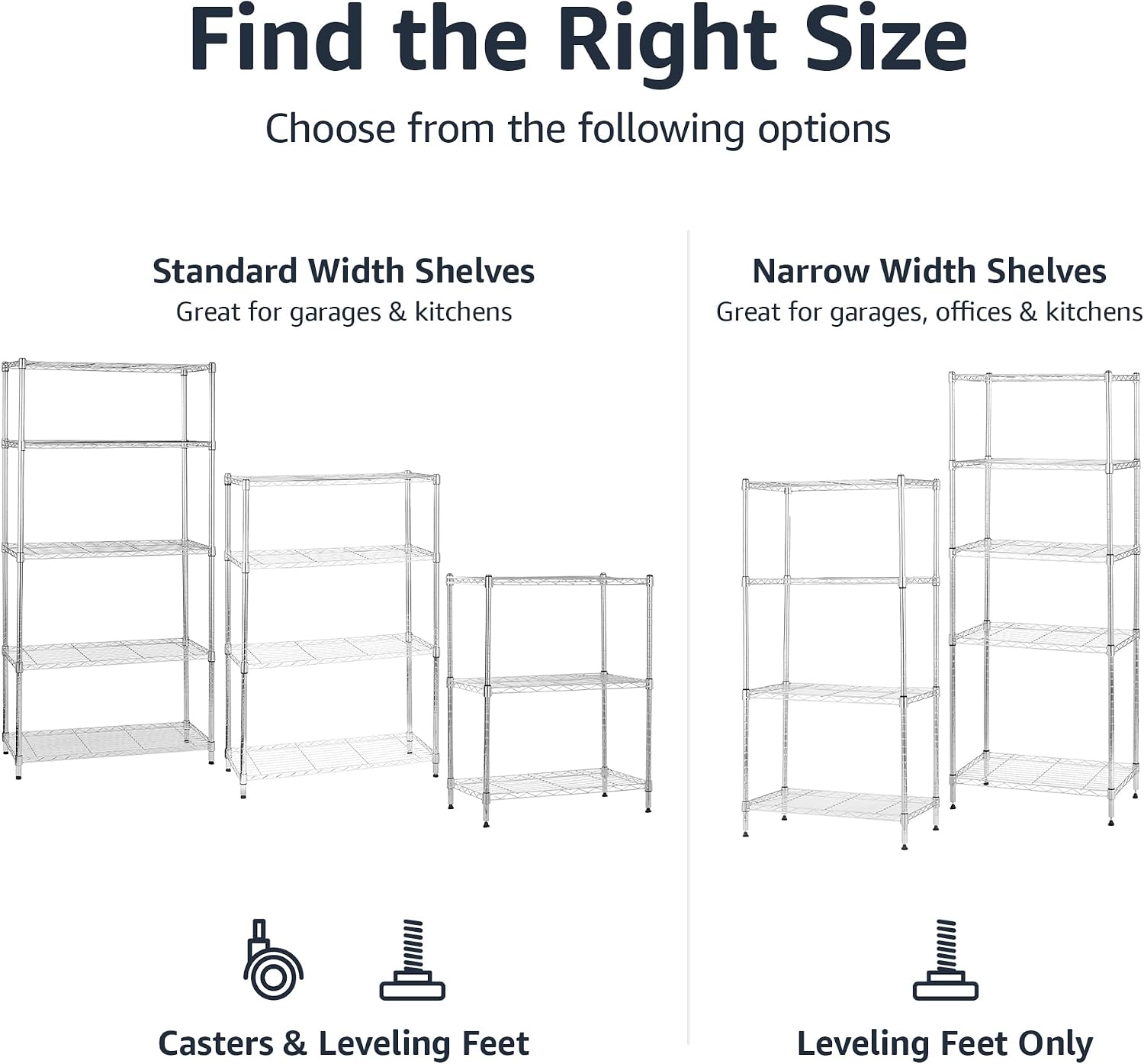 Solid steel wire rack holds up to 200 lbs per shelf for master cartons and bins