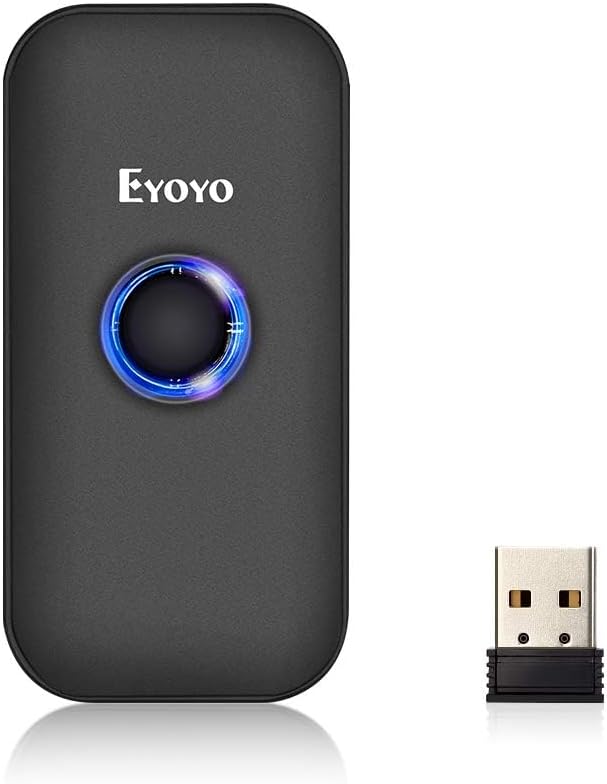 Eyoyo Mini 1D Bluetooth Barcode Scanner pocket sized portable 3-in-1 reader