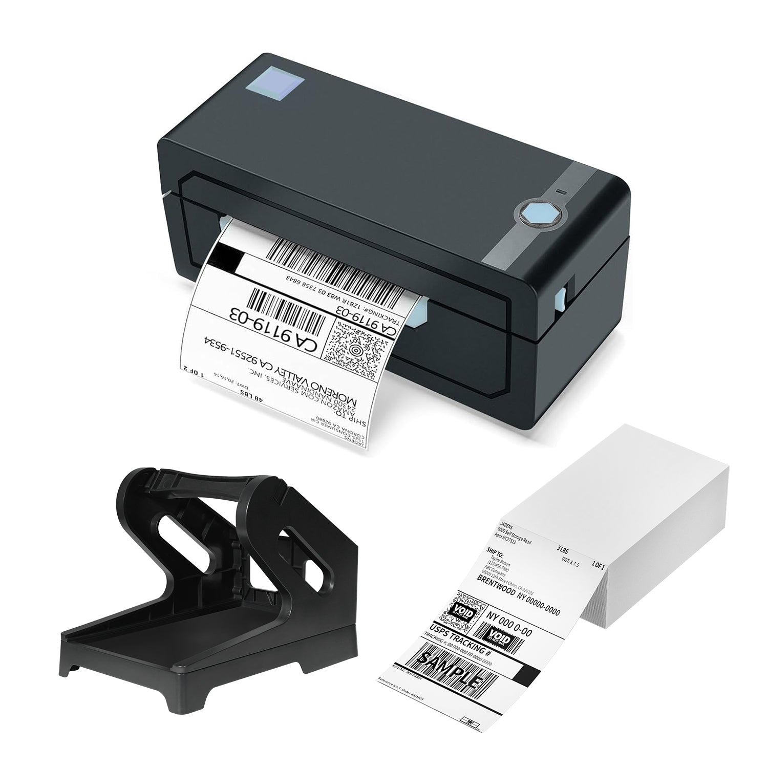 Jadens Bluetooth Thermal Shipping Label Printer 4x6 commercial grade