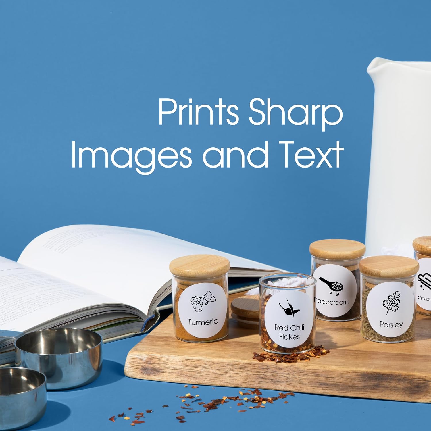 Precision cut direct thermal label rolls designed for smooth jam-free feeding