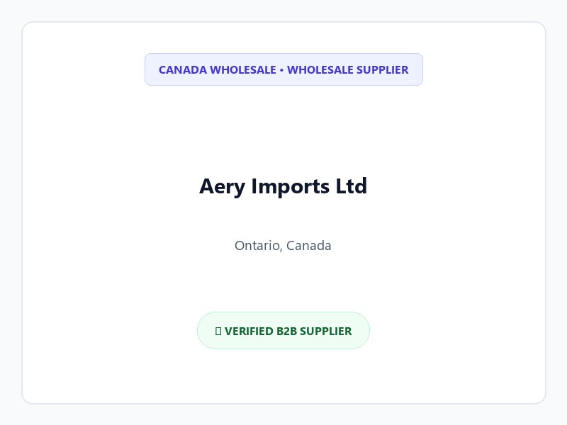 Aery Imports Ltd Logo
