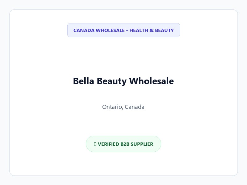 Bella Beauty Wholesale Logo