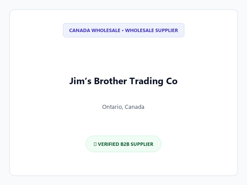 Jim's Brother Trading Co Logo