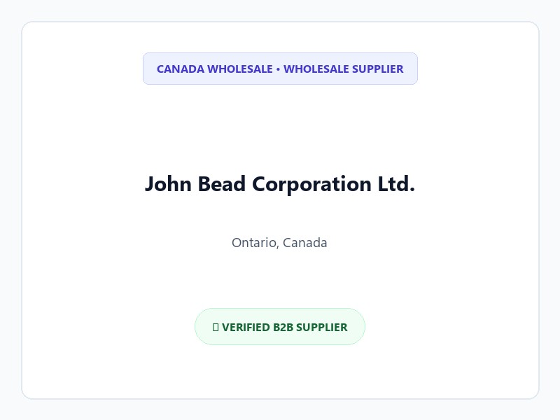 John Bead Corporation Ltd. Logo