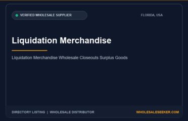 Liquidation Merchandise