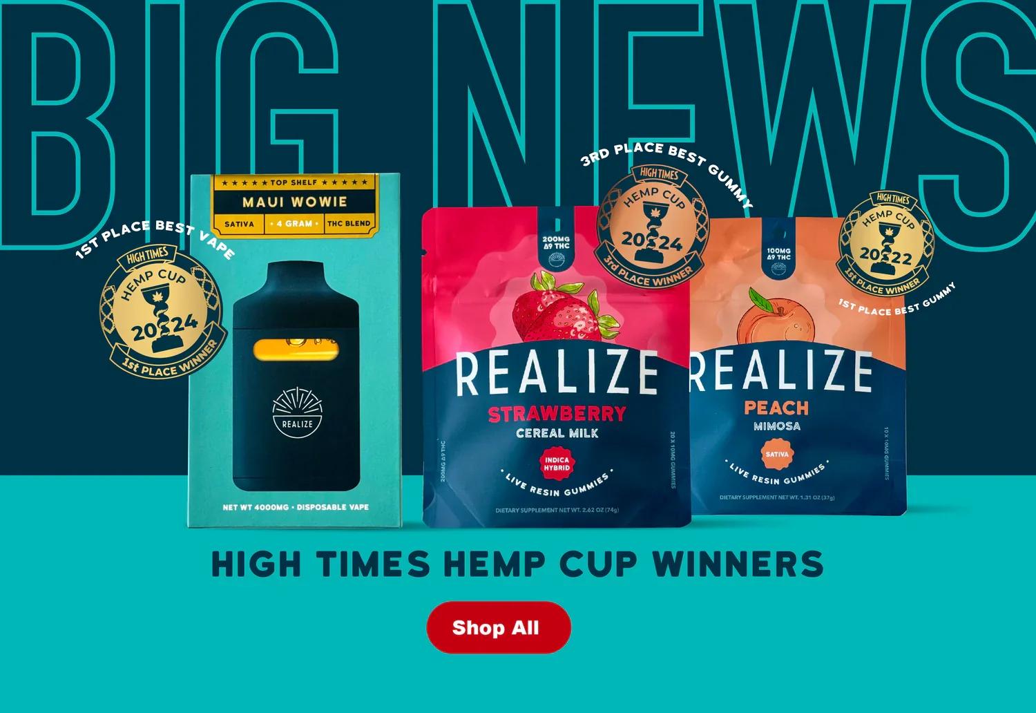 Realize Hemp Drinks Logo