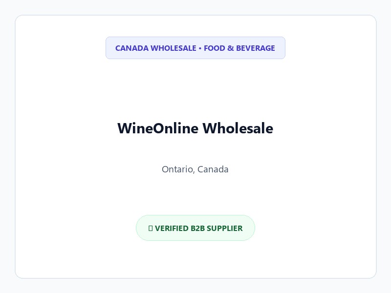 WineOnline Wholesale Logo