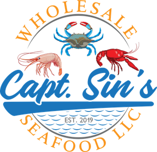 Capt. Sin's Wholesale Seafood LLC Official Logo